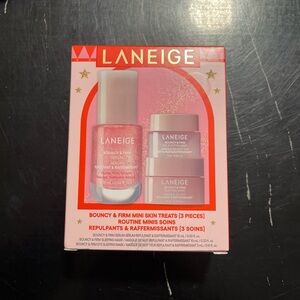 Brand new LANEIGE Pink Skincare Trio Set